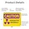 Signmission Radiation & Laser Sign, 7 in H x 10 in W, Plastic, Rectangle OS-2PACK-CR-P-710-L-10189 - alternate 7